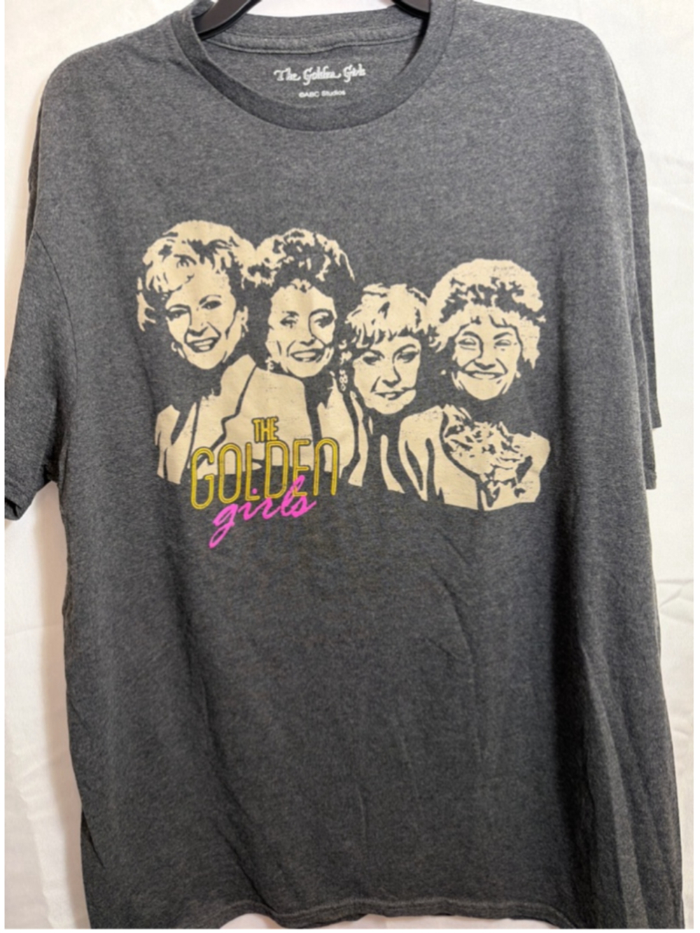 The Golden Girls ABC Studio Short Sleeve Tee Size Large Retro 80s TV Show